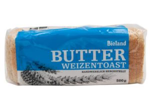 Backhaus Weizen Bioland Das Butter-Toast -